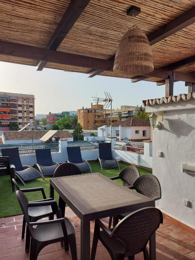 Blue Beach House Atico Con Terraza Málaga Exteriör bild