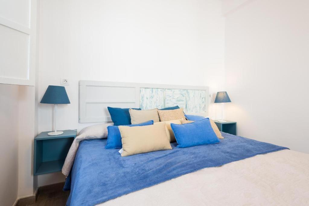 Blue Beach House Atico Con Terraza Málaga Exteriör bild
